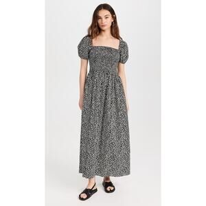 Solid & Striped x Sofia Richie Grainge Dress Small Corrina Ditsy Floral Smocked